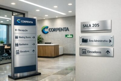 sinalização corporativa